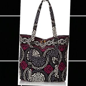 Vera Bradley Canterberry Magenta Tote Bag